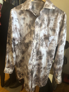 Unisex Tie Dyed Long Sleeve Shirt