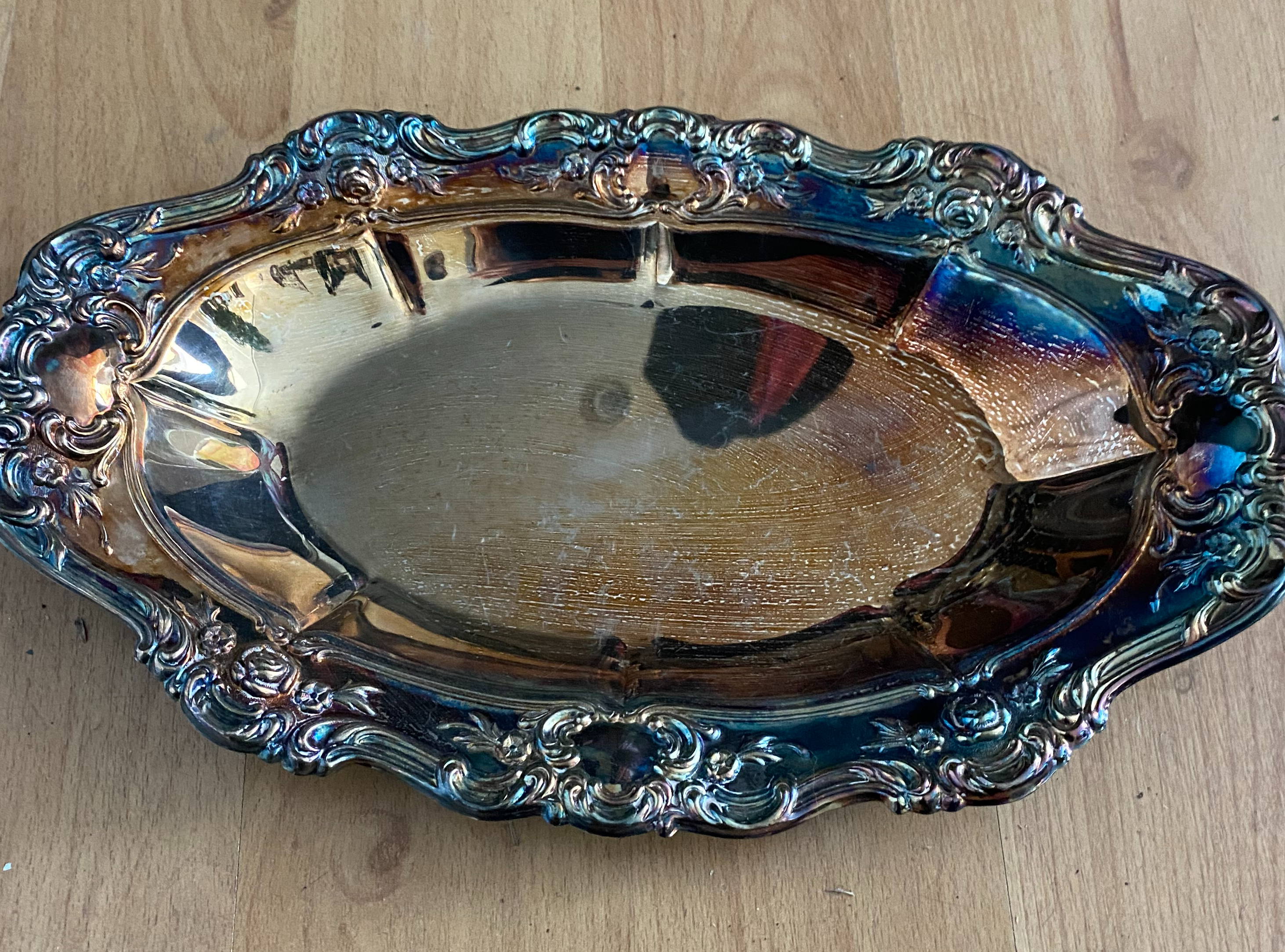 Vintage Silver Plate Dish