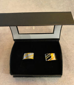 Gold/Silver Tone Cuff Links