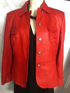 Red Leather Jacket