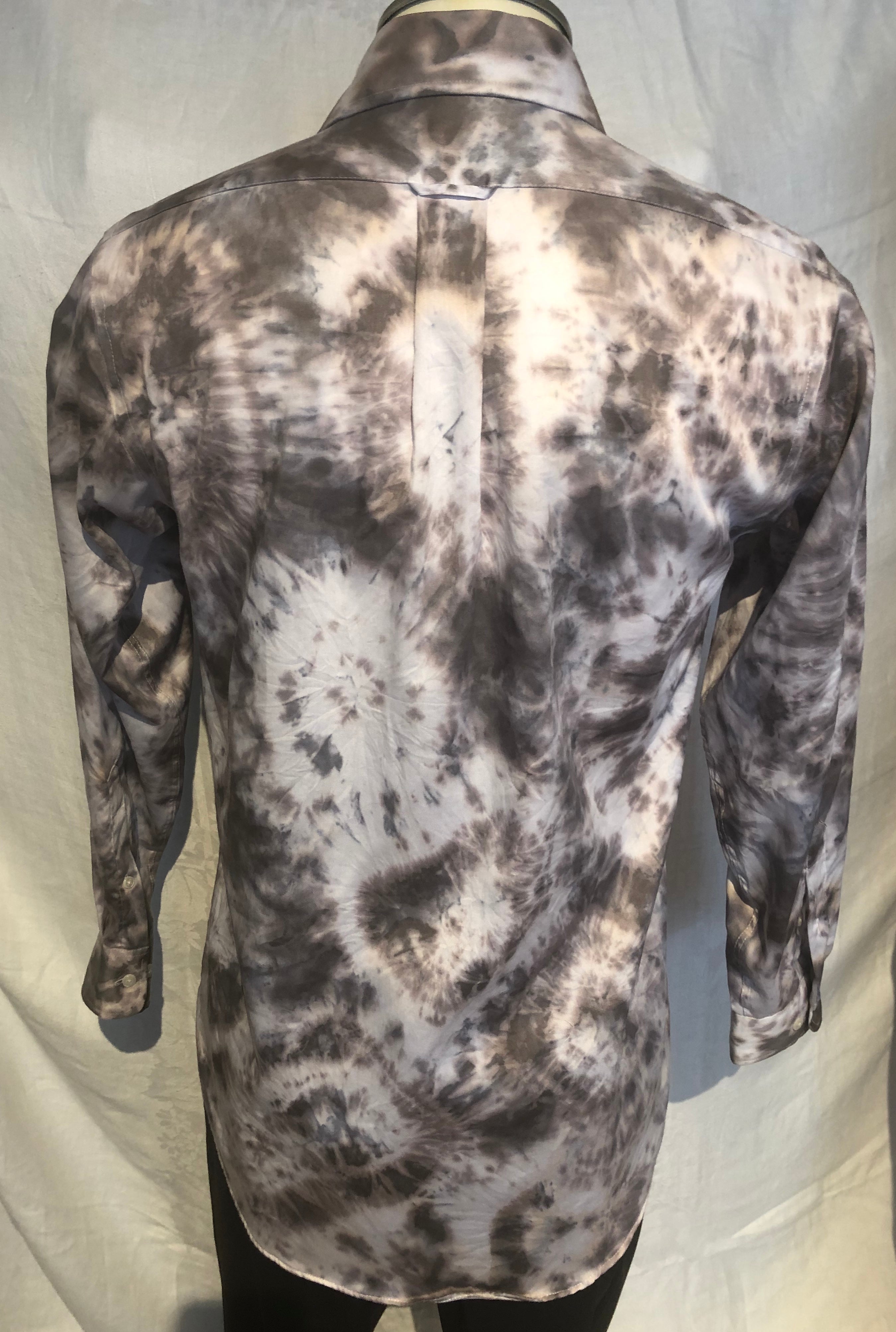 Unisex Tie Dyed Long Sleeve Shirt