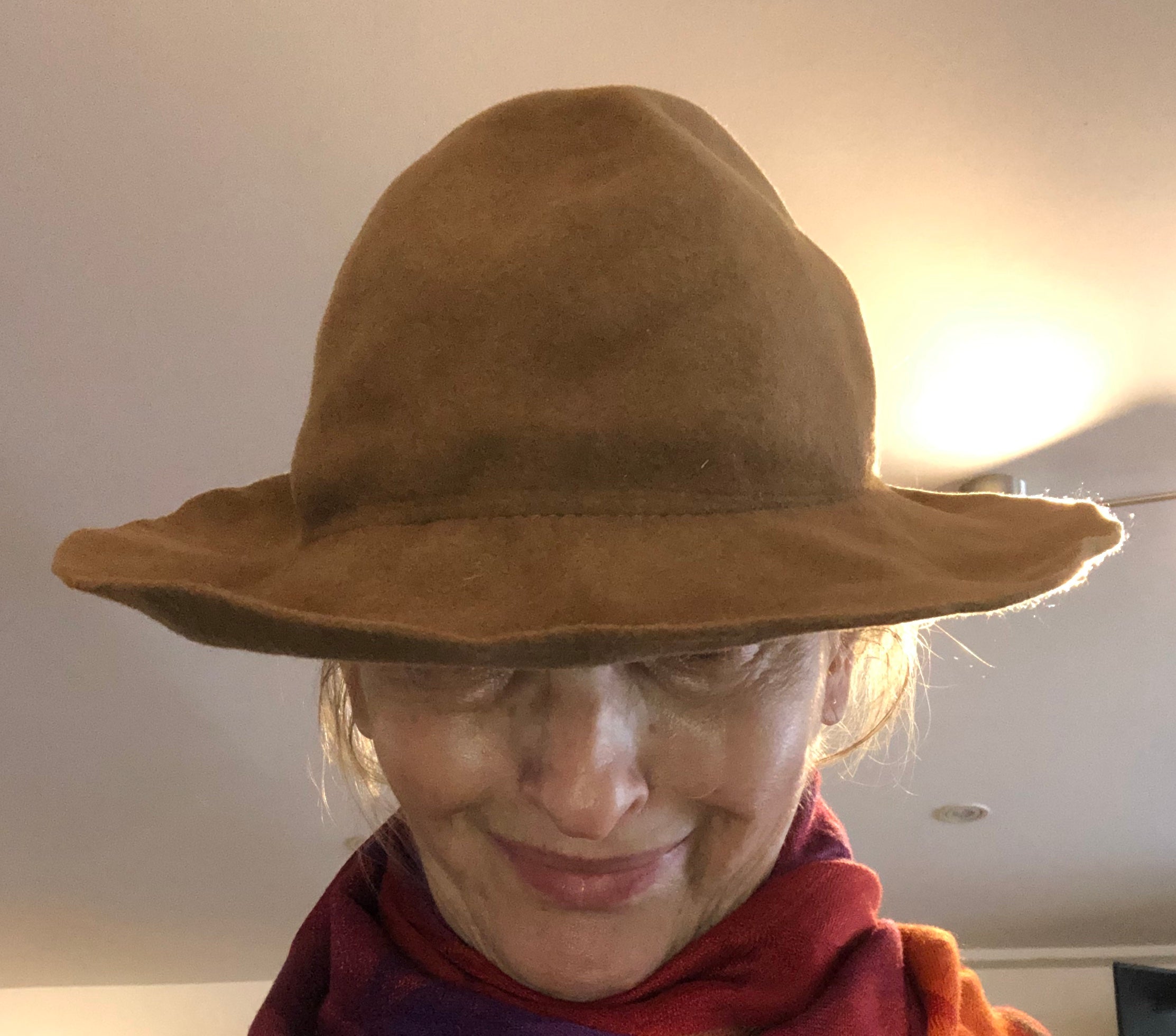 Bespoke Camel Hat