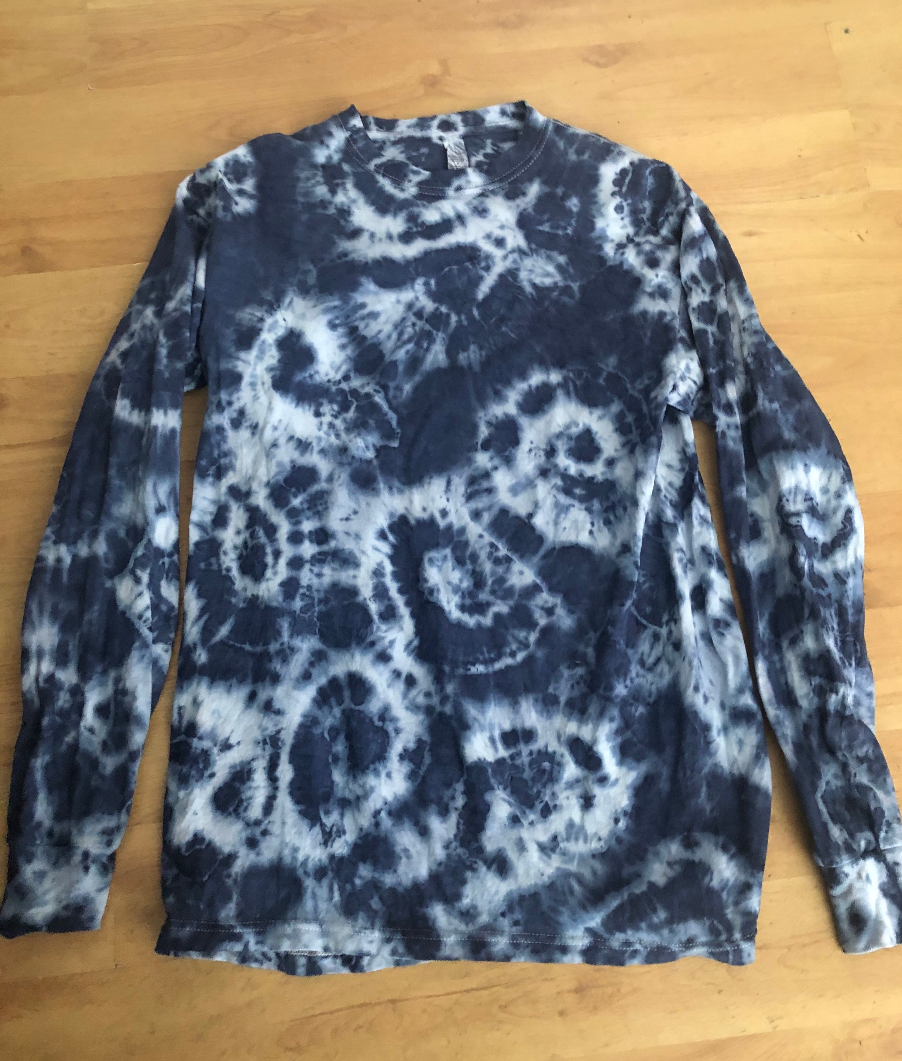 Unisex Tie Dyed/Painted Long Sleeve T Shirt